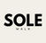 Sole Walk logo on a light gray background